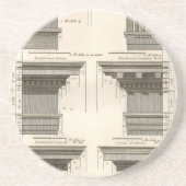 アーキテクチャのオーダー、ヴィンテージ・エンタバチュール コースター (正面)