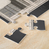 アーキテクチャのオーダー、ヴィンテージ・エンタバチュール ジグソーパズル (側面)