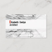 アーキテクチャの背景デザイン001 名刺 (正面)