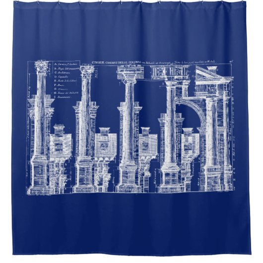 アーキテクチャの5つのクラス， 1725 シャワーカーテン (正面)