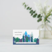 アーキテクチャアーバンプランニング名刺 名刺 (スタンド正面)