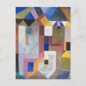 アーキテクチャカラフル |ポール・クレー ポストカード (正面)
