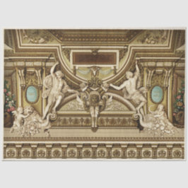 アーキテクチャルローマンスタチューデコパージュ紙 薄葉紙