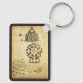 アーキテクチャル勉強バイレオナルド・ダ・ヴィンチ キーホルダー (裏面)