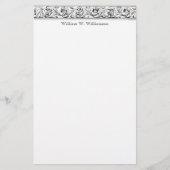 アーキテクチャ名前をカスタムするまたはビジネスレターヘッド 便箋 (正面)