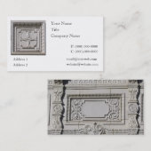 アーキテクチャ建物要素の名刺 名刺 (正面/裏面)