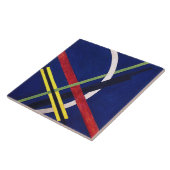 アーキテクチャ1 by Laszlo Moholy-Nagy タイル (側面)