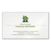 アーキテクチャ | エコホーム設計者 マグネット名刺 (正面)