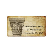 [アーキテクチャ]列 ラベル (正面)