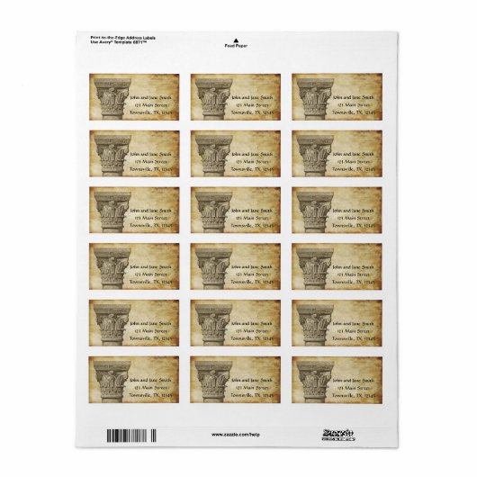 [アーキテクチャ]列 ラベル (フルシート)