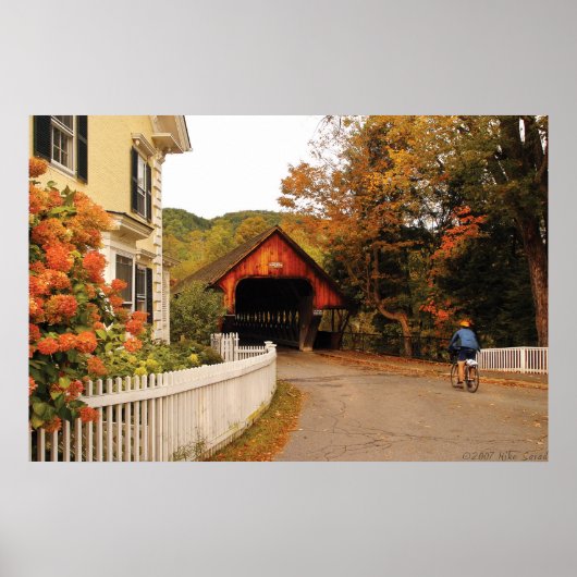 アーキテクチャ – Woodstock, VT - Woodstockに入る ポスター (正面)