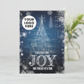 アーキテクトカスタムロゴ・ビジネス・クリスマス シーズンカード (スタンド正面)