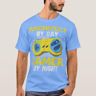 アーキテクトビデオゲームゲーマーグラフィックノベルティサルカス Tシャツ