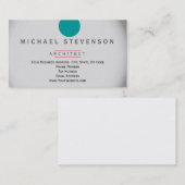 アーキテクトモダンシンプルのミニマル名刺 名刺 (正面/裏面)