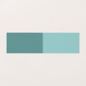 アーキテクトモダンブルーシンプルのミニマルビジネスカード 名刺 (内部フラット)