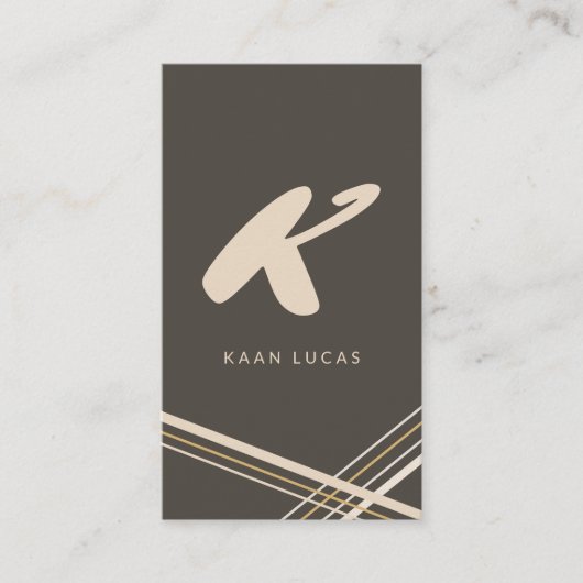 アーキテクモダンチャ、設計者、デザイン 名刺 (正面)