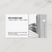 アーキテモダンクチャワイヤフレーム 名刺 (裏面)