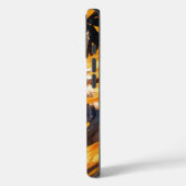 アーキーン12月:燃えさかる子猫 Case-Mate iPhoneケース (裏面 / 左)