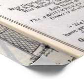 アーキ祝メディーン芝刈り機 ポスター (角)