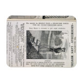 アーキ祝メディーン芝刈り機 マグネット (横)