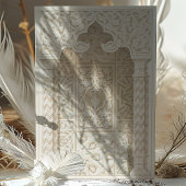 アーキ華美テクチャーレース結婚式招待状 招待状