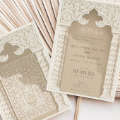 アーキ華美テクチャーレース結婚式招待状 招待状