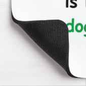 アーギーは私の犬だ マウスパッド (コーナー)