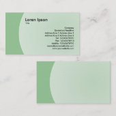 アークのデザイン-衰退した緑 名刺 (正面/裏面)