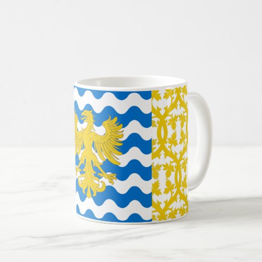 アークエレポスペースバッジコーヒーマグ コーヒーマグカップ (正面右)