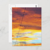 アークオレンジスカイアットサンセット ポストカード (正面/裏面)