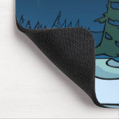 アークティックアートマウスパッドスタイリッシュ野生生物マウスパッド マウスパッド (コーナー)