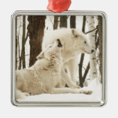 アークティックウォルブスメタルオーナメント メタルオーナメント (正面)