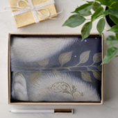 アークティックウルフボホ神秘的アート 薄葉紙 (ギフト)