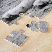 アークティックウルフ – ホワイトウルフ ジグソーパズル (側面)