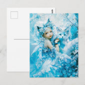 アークティックフェアリー&ポーラキツネバイレイク ポストカード (正面/裏面)