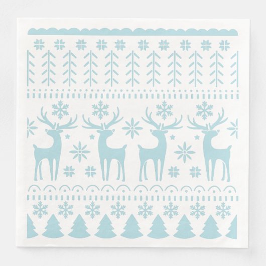 アークティックブルーフォークアートウィンターテーマ (正面)