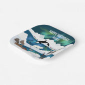 アークティックポーラベアトナディアヴァルスオルカナルファルキツネ ペーパープレート (傾斜あり)