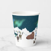 アークティックポーラベアトナディアヴァルスオルカナルファルキツネ 紙コップ (裏面)