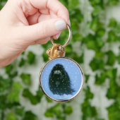 アークティックムスクオセン&アークティックブリザード野生生物アート キーホルダー (手)