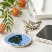 アークティックムスクオセン&アークティックブリザード野生生物アート キーホルダー (側面)