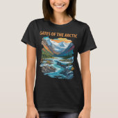 アークティックリバーブルートラベル Tシャツ (正面)