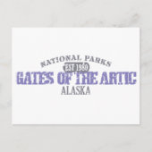 アークティック国立公園の門 ポストカード (正面)