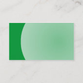 アークデザイン – グラスグリーン 名刺 (裏面)