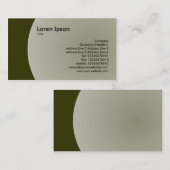 アークデザイン – ムルキーグリーン 名刺 (正面/裏面)