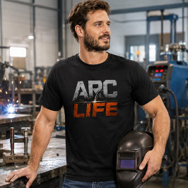 アークライフ溶接工Tシャツ 面白い溶接Tシャツ Tシャツ