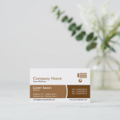 アーク分割バンド – チョコレートのシェード 名刺 (スタンド正面)