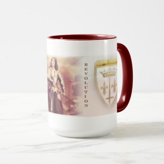 アーク反革命の聖ジョアン マグカップ (正面右)