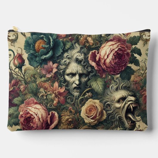 アーケインアトリエ – ゴシックビクトリアンポートレート アクセサリーポーチ (正面)