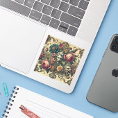 アーケインアトリエ – ゴシック様式バロック装飾用クッション シール (ノートパソコンとiPhone)