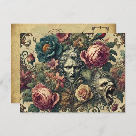 アーケインアトリエ – ゴシッビクトリアンク シーズンポストカード (正面/裏面)